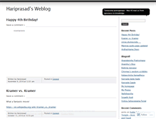 Tablet Screenshot of nharipra.wordpress.com