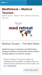 Mobile Screenshot of medretreat.wordpress.com