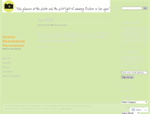 Tablet Screenshot of kristanwfd.wordpress.com