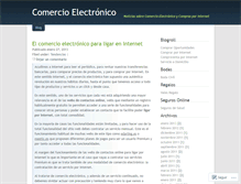 Tablet Screenshot of decomercioelectronico.wordpress.com