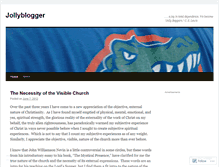Tablet Screenshot of jollyblogger.wordpress.com