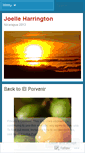 Mobile Screenshot of joelleharrington.wordpress.com