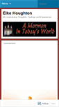 Mobile Screenshot of amormonintodaysworld.wordpress.com