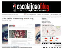 Tablet Screenshot of escolajosoblog.wordpress.com