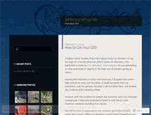 Tablet Screenshot of gedprogramsguide.wordpress.com