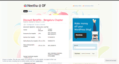 Desktop Screenshot of neethadf.wordpress.com