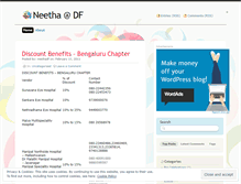 Tablet Screenshot of neethadf.wordpress.com