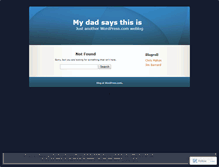 Tablet Screenshot of jeffreybarnard.wordpress.com