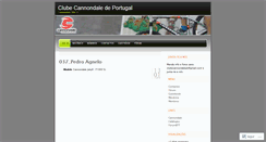Desktop Screenshot of cannondaleportugal.wordpress.com