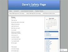 Tablet Screenshot of dbarber59.wordpress.com