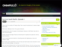 Tablet Screenshot of onimpuls3.wordpress.com