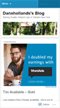 Mobile Screenshot of danshollands.wordpress.com