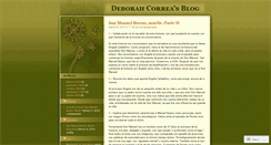 Desktop Screenshot of deborahcorrea.wordpress.com
