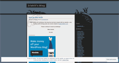 Desktop Screenshot of irishill.wordpress.com