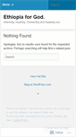 Mobile Screenshot of ethiopia4god.wordpress.com