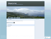 Tablet Screenshot of ethiopia4god.wordpress.com