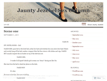 Tablet Screenshot of jauntyjezebel.wordpress.com