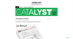 Desktop Screenshot of catalystsdr.wordpress.com