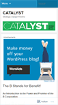 Mobile Screenshot of catalystsdr.wordpress.com