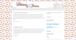Desktop Screenshot of damasdeferro.wordpress.com