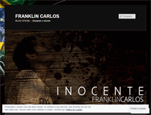 Tablet Screenshot of franklincarlos.wordpress.com