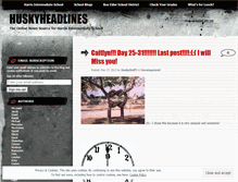 Tablet Screenshot of huskyheadlines.wordpress.com