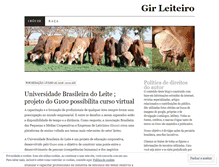 Tablet Screenshot of girleiteiro.wordpress.com