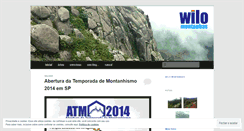 Desktop Screenshot of montanhas.wordpress.com