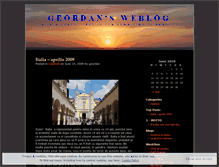 Tablet Screenshot of geordan.wordpress.com