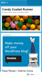 Mobile Screenshot of candycoatedrunner.wordpress.com