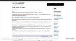 Desktop Screenshot of naturabramy.wordpress.com