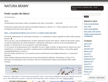 Tablet Screenshot of naturabramy.wordpress.com
