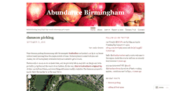 Desktop Screenshot of abundancebirmingham.wordpress.com
