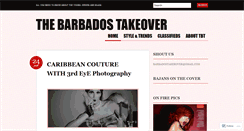 Desktop Screenshot of barbadostakeover.wordpress.com