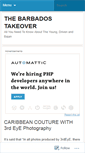 Mobile Screenshot of barbadostakeover.wordpress.com