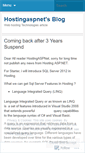 Mobile Screenshot of hostingaspnet.wordpress.com
