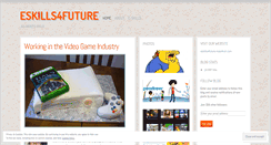 Desktop Screenshot of eskills4future.wordpress.com