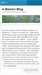 Mobile Screenshot of mamainthequietcorner.wordpress.com