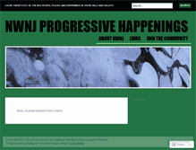 Tablet Screenshot of nwnj.wordpress.com