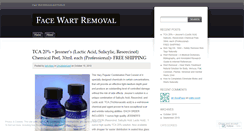 Desktop Screenshot of facewartremoval.wordpress.com