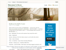Tablet Screenshot of drlokku.wordpress.com