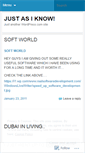 Mobile Screenshot of justasiknow.wordpress.com