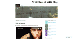 Desktop Screenshot of ainsworth1985.wordpress.com
