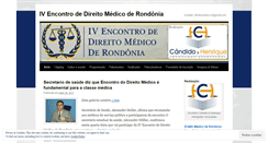 Desktop Screenshot of direitomedicoro.wordpress.com