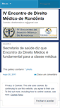 Mobile Screenshot of direitomedicoro.wordpress.com