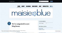 Desktop Screenshot of maisieblue.wordpress.com