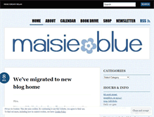 Tablet Screenshot of maisieblue.wordpress.com