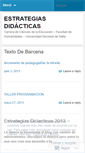 Mobile Screenshot of estrategiasdidacticasunsa.wordpress.com