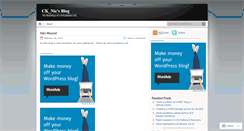 Desktop Screenshot of cknic.wordpress.com