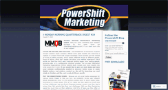 Desktop Screenshot of powershiftmarketing.wordpress.com